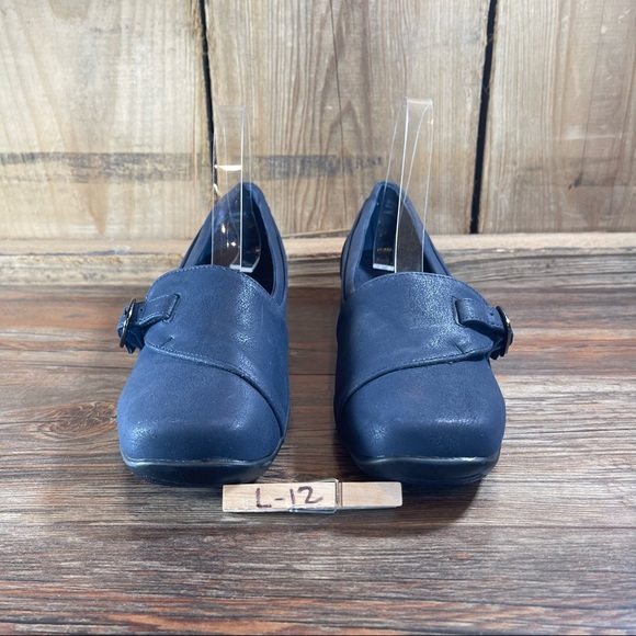 New Easy Street Comfort Wave Navy Blue Slip on Flats Womens shoes size 7.5 - Picture 8 of 15
